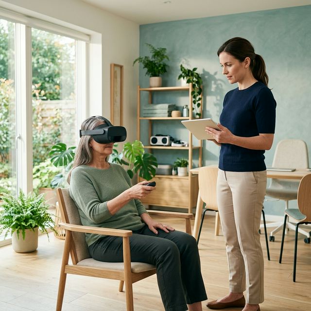 VR rehabilitation therapy
